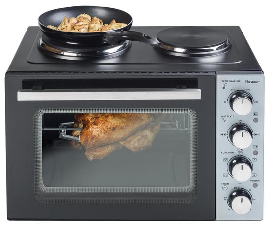compactkeuken grill/-bakoven 31 liter 1000W 5-delig