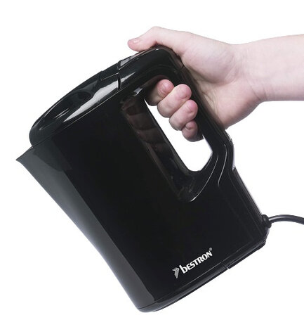 waterkoker 0,9 liter 500W 20 cm zwart