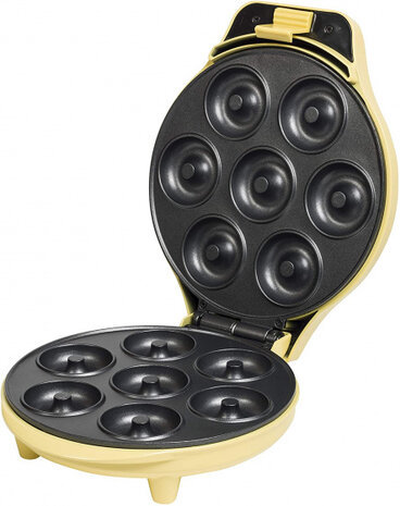 donutmaker Sweet Dreams 25,7 cm 700W staal geel