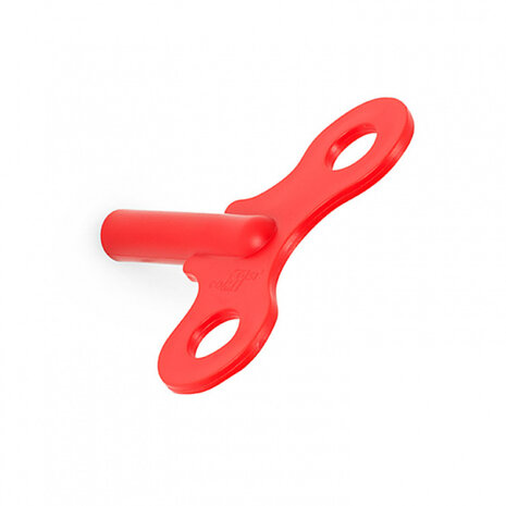 kapstok Wind&nbsp;Up! 13 x 10 cm ABS rood