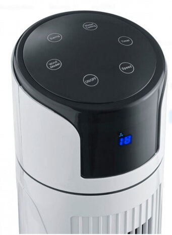 ventilator Iceberg 114 x 34 cm wit 2-delig