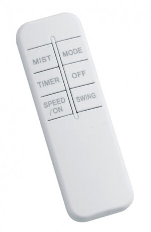ventilator Iceberg 114 x 34 cm wit 2-delig