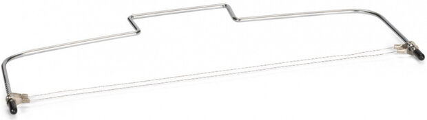 taartsnijder 31 cm RVS zilver 2-delig
