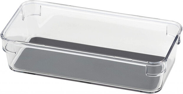 ladenorganizer 9 x 18,5 x 4,5 cm transparant