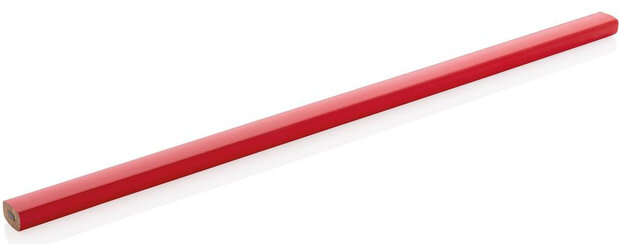 timmermanspotlood 25 cm hout rood
