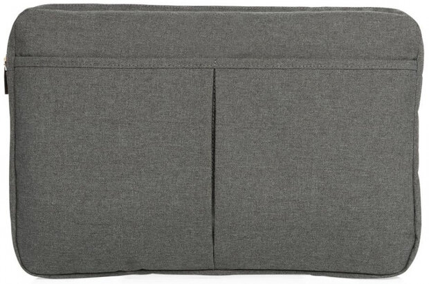 laptop hoes 15 inch polyester antraciet