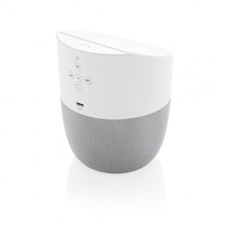 3-in-1 speaker/oplader Home Bluetooth 10,8 cm wit