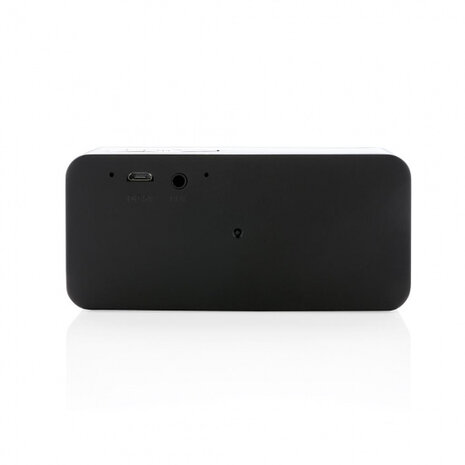 speaker DJ bluetooth 11 cm ABS zwart 2-delig