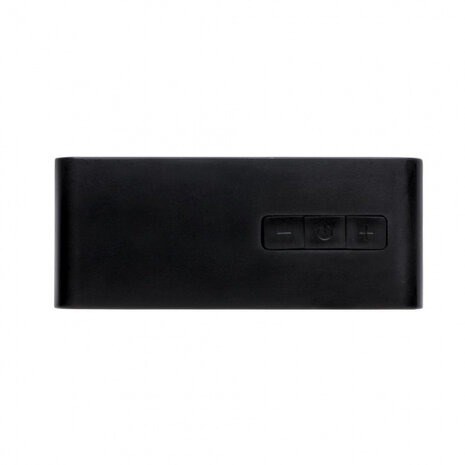 speaker DJ bluetooth 11 cm ABS zwart 2-delig
