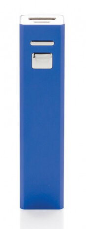 powerbank Backup 2200 mAh 9,5 cm blauw