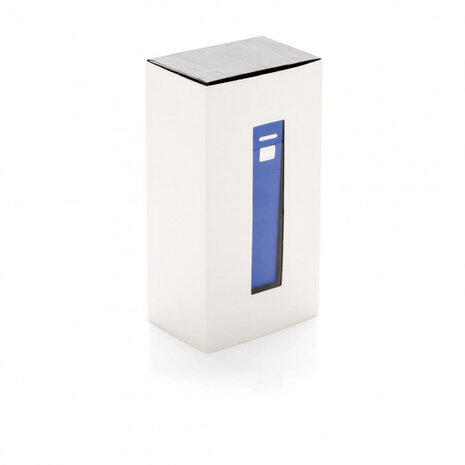 powerbank Backup 2200 mAh 9,5 cm blauw