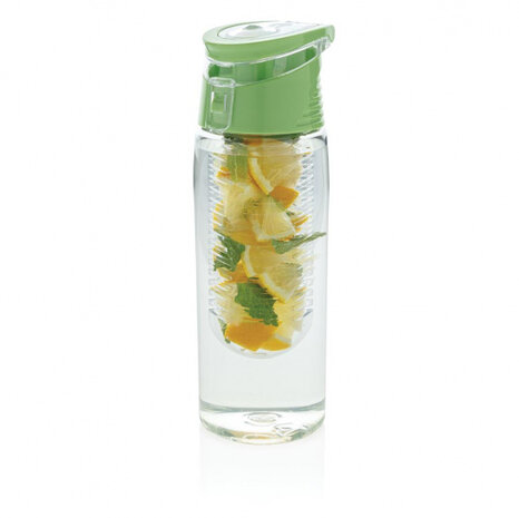 drinkfles 23 cm 0,7 liter ABS mintgroen
