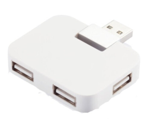 USB-stick Travel 5,1 cm ABS wit