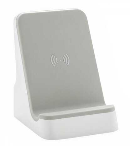 oplader draadloos 5W 10 cm ABS wit