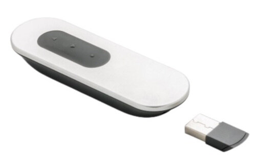 afstandsbediening met USB-stick ABS zilver/grijs