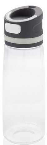 drinkfles met telefoonhouder 25 cm 0,8 liter zwart