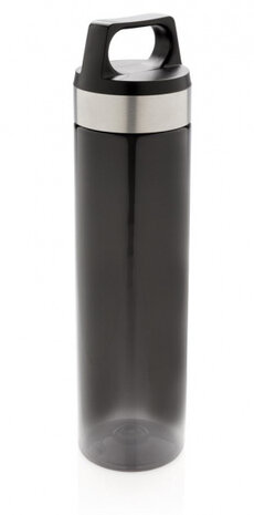 drinkfles 25,7 cm 0,65 liter zwart