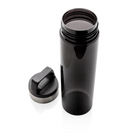 drinkfles 25,7 cm 0,65 liter zwart