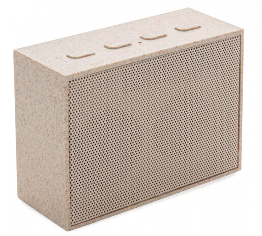 speaker bluetooth 3W 9 cm ABS/tarwestro beige