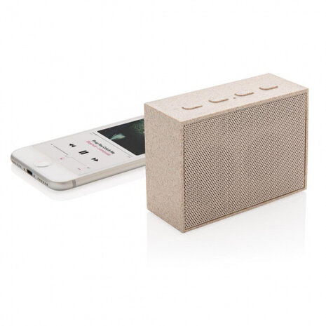 speaker bluetooth 3W 9 cm ABS/tarwestro beige