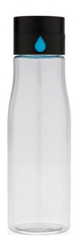 drinkfles 23 cm 0.6 liter transparant