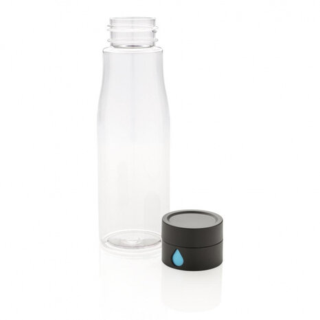 drinkfles 23 cm 0.6 liter transparant