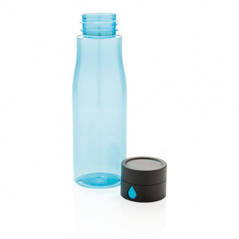 drinkfles 23 cm 0.6 liter blauw