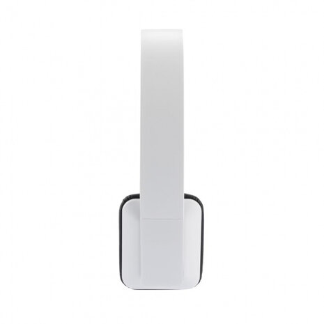 koptelefoon bluetooth 17 cm ABS/PU wit 2-delig