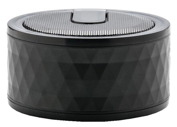 speaker Geo bluetooth 7,2 cm ABS zwart 2-delig