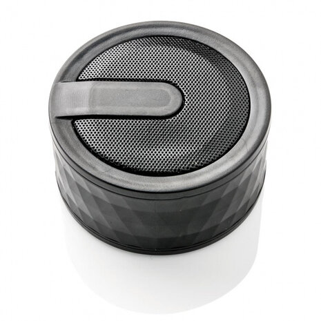 speaker Geo bluetooth 7,2 cm ABS zwart 2-delig