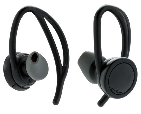 oortelefoon True bluetooth 8,3 cm ABS zwart 3-delig