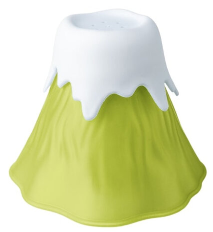 magnetronreiniger Vulkaan 14 cm groen/wit