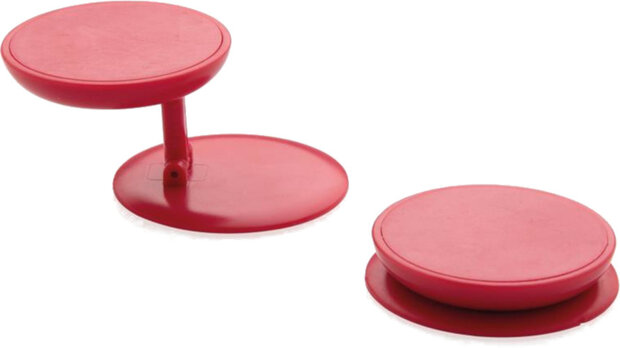 telefoonbutton Stick &#039;n Hold polypropyleen rood