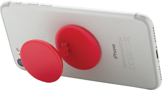 telefoonbutton Stick &#039;n Hold polypropyleen rood
