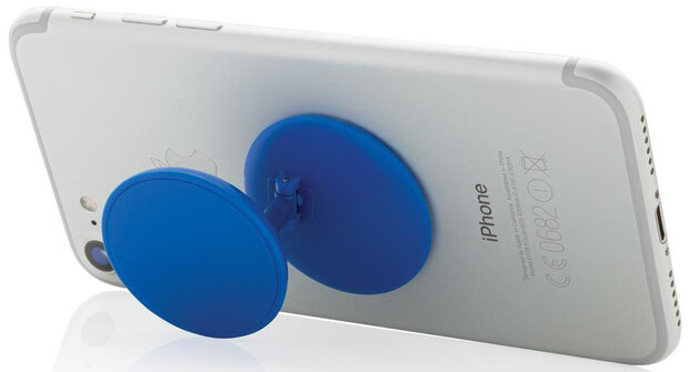 telefoonbutton Stick &#039;n Hold polypropyleen blauw