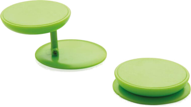 telefoonbutton Stick &#039;n Hold polypropyleen groen