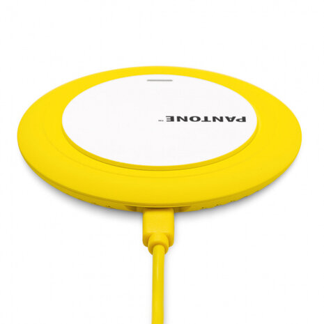 oplader draadloos Pantone 9,8 cm ABS geel