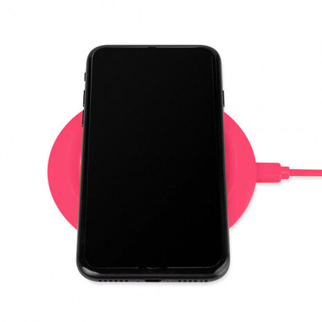 oplader draadloos Pantone 9,8 cm ABS roze