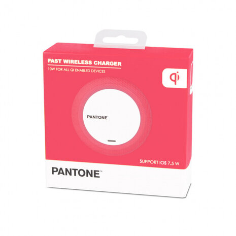 oplader draadloos Pantone 9,8 cm ABS roze