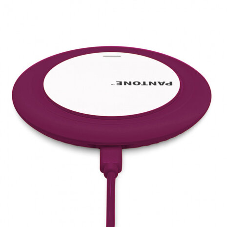 oplader draadloos Pantone 9,8 cm ABS paars
