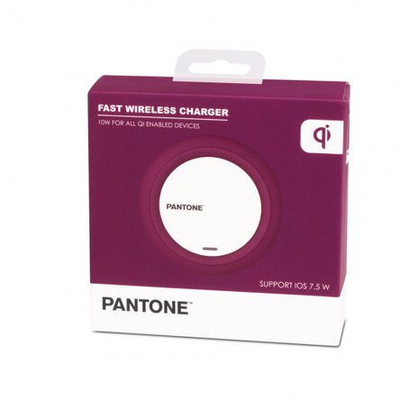 oplader draadloos Pantone 9,8 cm ABS paars