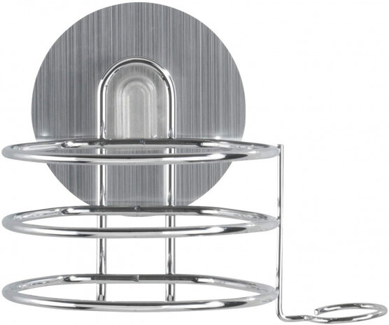f&ouml;hnhouder Osimo 14 x 11 x 12 cm staal zilver