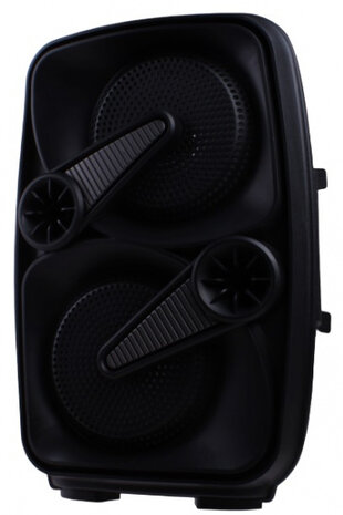 speaker met microfoon zwart 5-delig