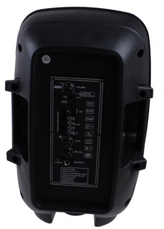 speaker met microfoon zwart 5-delig