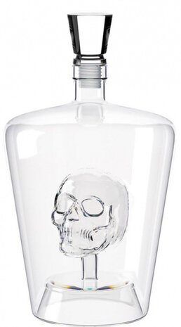 whiskeykaraf Poison 1 liter 24 x 13 cm glas transparant