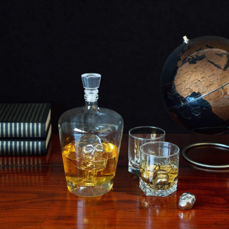 whiskeykaraf Poison 1 liter 24 x 13 cm glas transparant