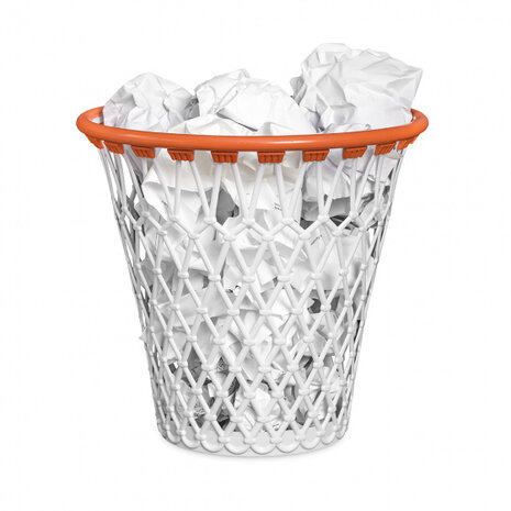 prullenbak basket 30,7 x 32 cm polypropyleen wit
