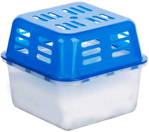 luchtontvochtiger  350 g transparant/blauw