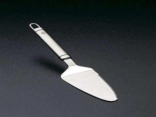 taartschep Victoria 27 x 5,7 cm RVS zilver