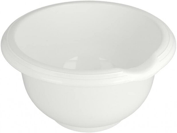mengkom Dolceforno 2,5 liter 22,9 x 13,1 cm PP wit